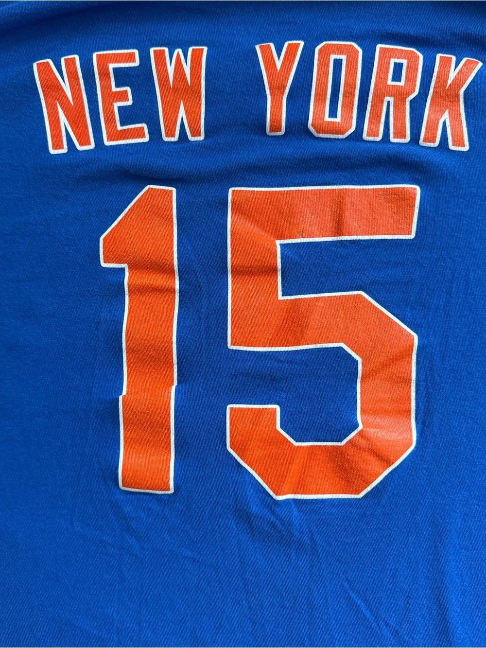 Foo Fighters Citi Field New York Mets #15 concert T Shirt Blue XL 23.5” rare - Picture 4 of 9